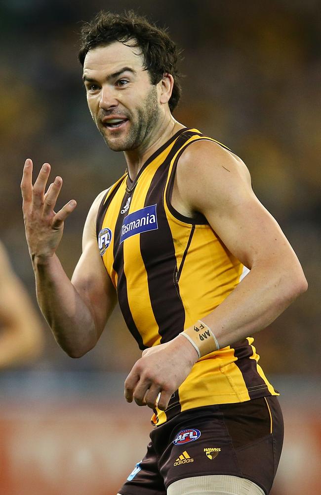 Hawthorn’s Jordan Lewis. Picture: Michael Klein