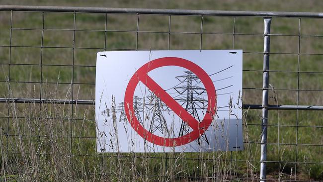 AEMO says construction of the 500kV powerlines strung across hundreds of rural properties, will have “comparatively little impact on high potential agricultural land”.