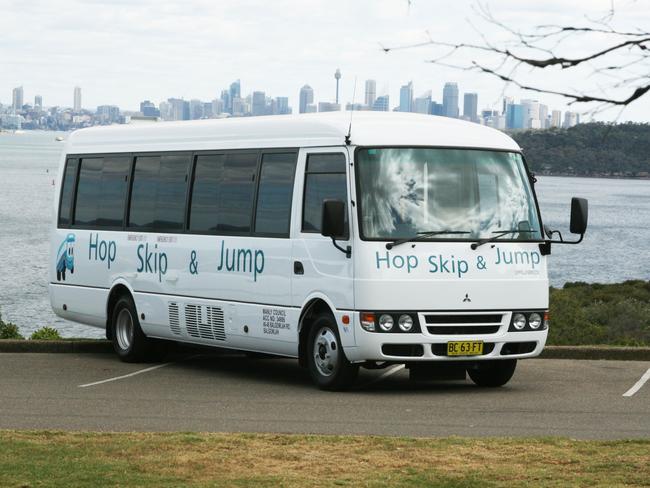 Manly's Hop, Skip &amp; Jump bus.