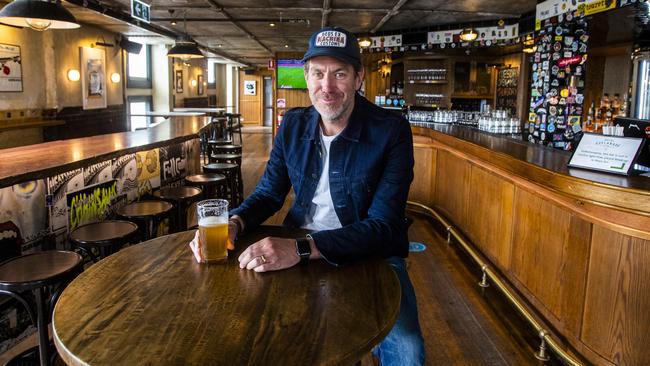 Matt Mullins, owner of The Espy hotel in St Kilda and other Victorian pubs, says the industry needs help to survive. Picture: Aaron Francis