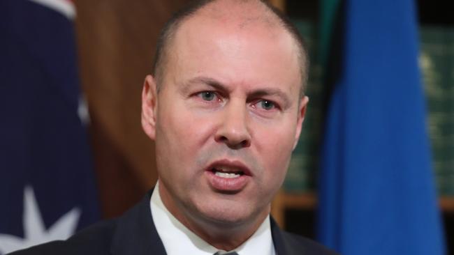 Josh Frydenberg faces a close race in Kooyong. Picture: David Crosling