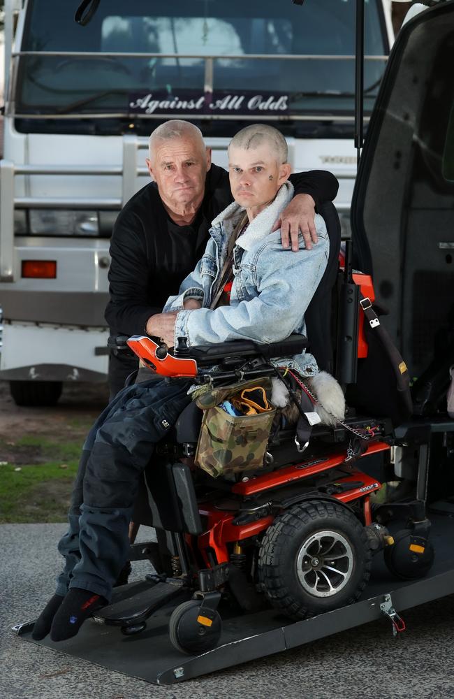 Peter Boland is PJ’s primary carer. Picture: Ian Currie
