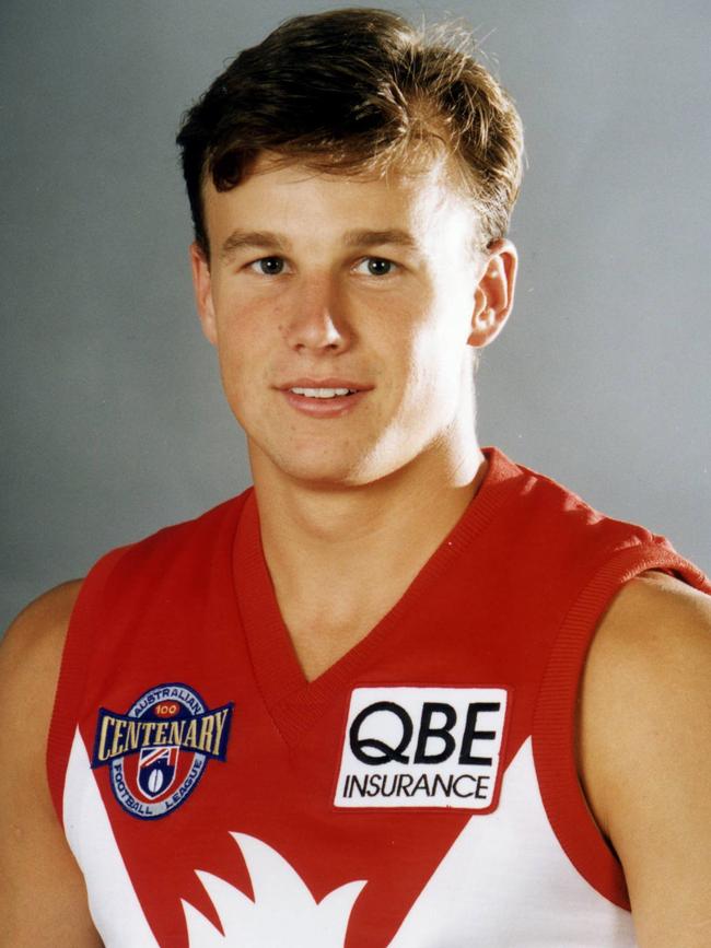 Nicks as a young whippersnapper in 1996. Picture: Sporting Pix