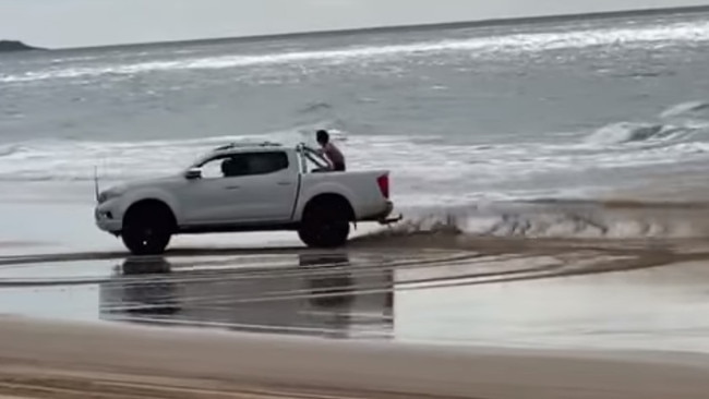 Beach hoons, like these captured on video at Rainbow Beach, are the target of a petition asking for tougher penalties. Photo: Aussie Destinations Unknown.