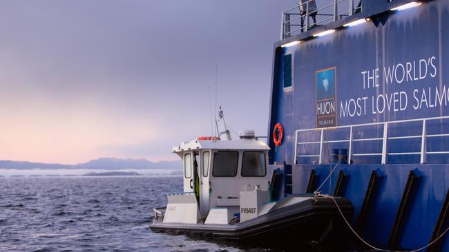 A battle looms for control of Tasmanian salmon farmer Huon Aquaculture.