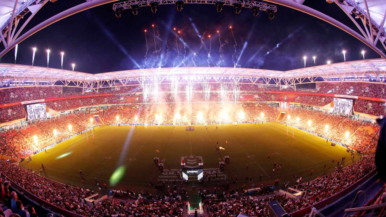 The NRL Grand Final between the South Sydney Rabbitohs and the Penrith Panthers, Suncorp Stadium, Brisbane 3rd of October 2021.  (Image/Josh Woning)