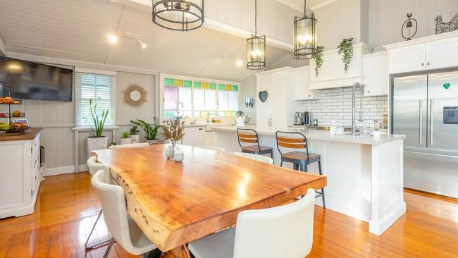 The Lion St home was completely renovated before it went to auction last month. Picture: Ray White Ipswich