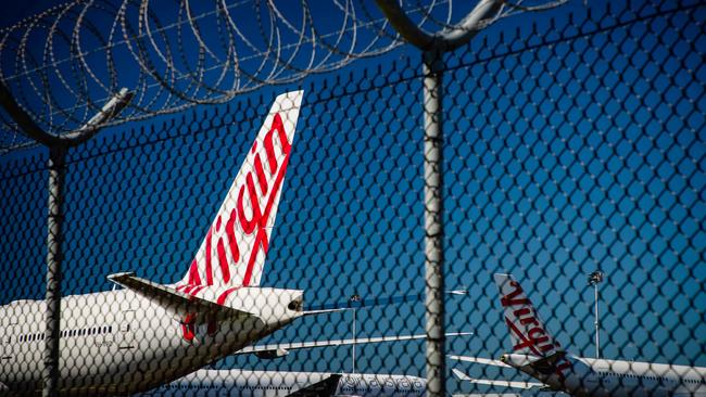 Key issues to be considered by FIRB will be what plans the bidders have for Virgin’s 10,000 staff and which existing routes might be kept. Picture: AFP