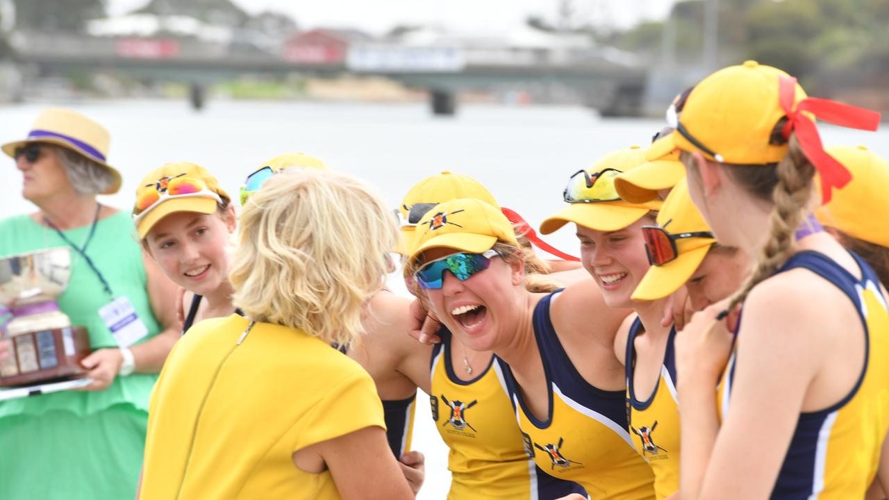 Pictures 2023 Head of the River rowing regatta at West Lakes on March