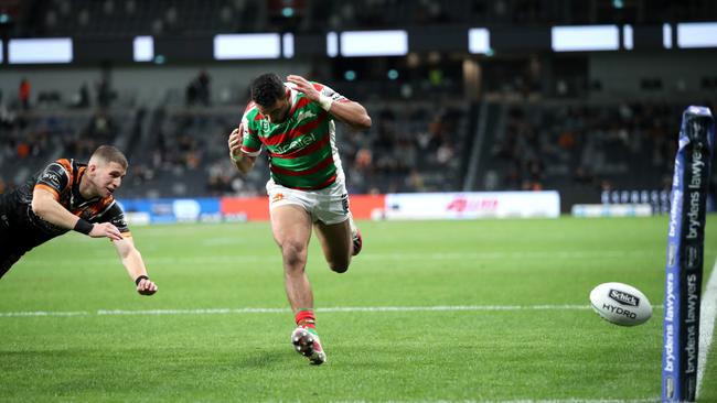 Johnston bombed a certain try on Thursday night. Picture: Phil Hillyard