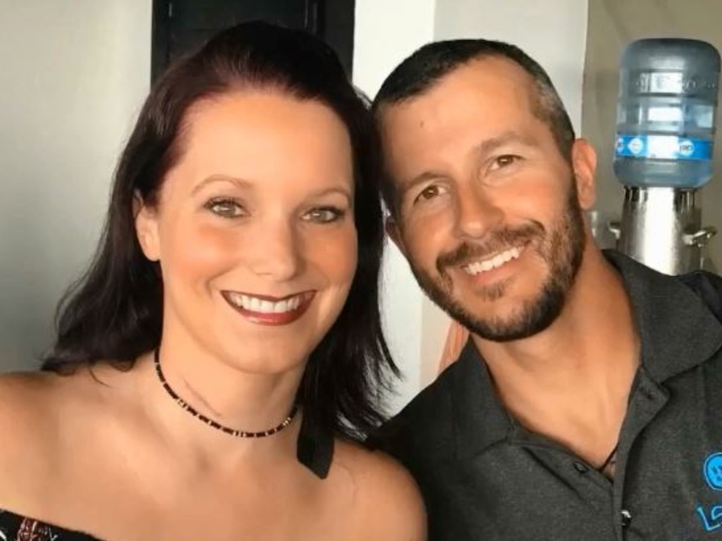 Killer Dad Chris Watts New Footage Shows Pregnant Wife Just Before Murder Herald Sun 