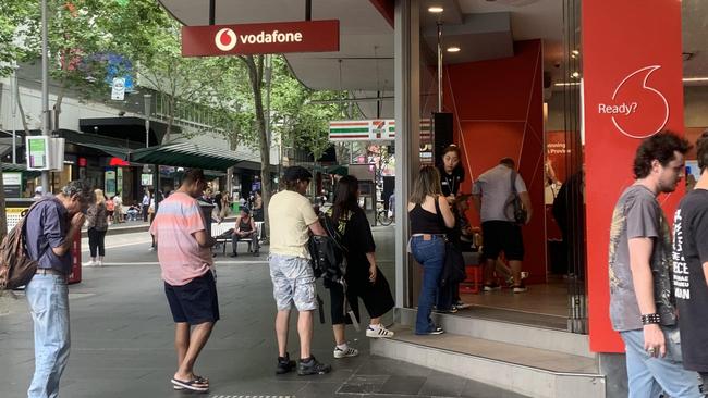 Vodafone has apologised for a service outage. Picture: NCA NewsWire.