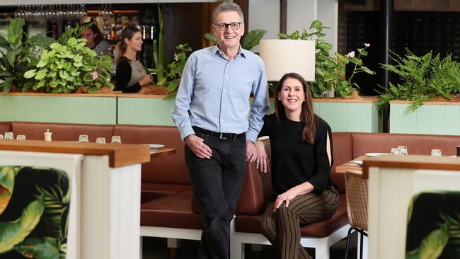 Brian and Cathy Fitzgibbons at the Glen Hotel in Eight Mile Plains. Picture: Tara Croser.