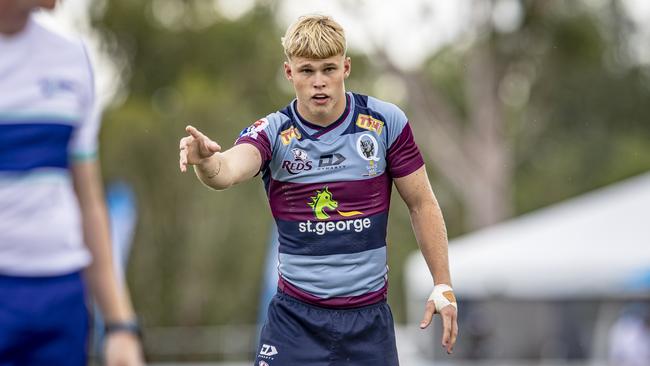 Sunshine Coast Grammar product Louis Werchon has recently completed a junior Wallabies training camp in Canberra. Picture: Brendan Hertel/QRU