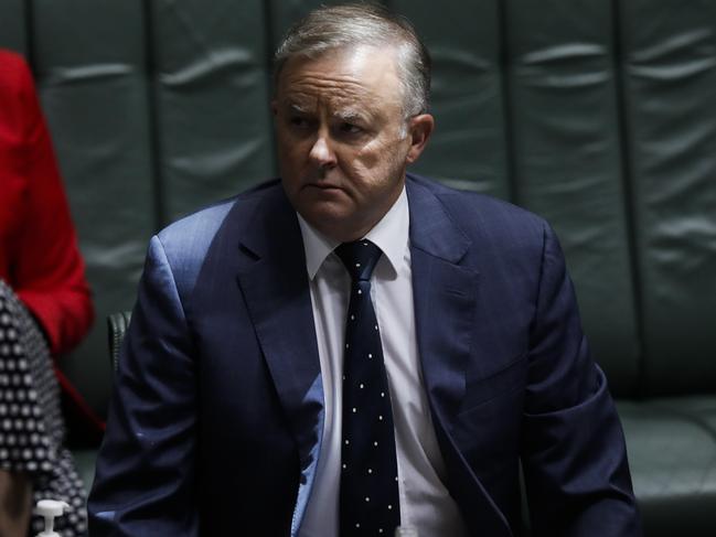 The Prime Minister believes Anthony Albanese could face difficulties next year. Picture: Sean Davey.