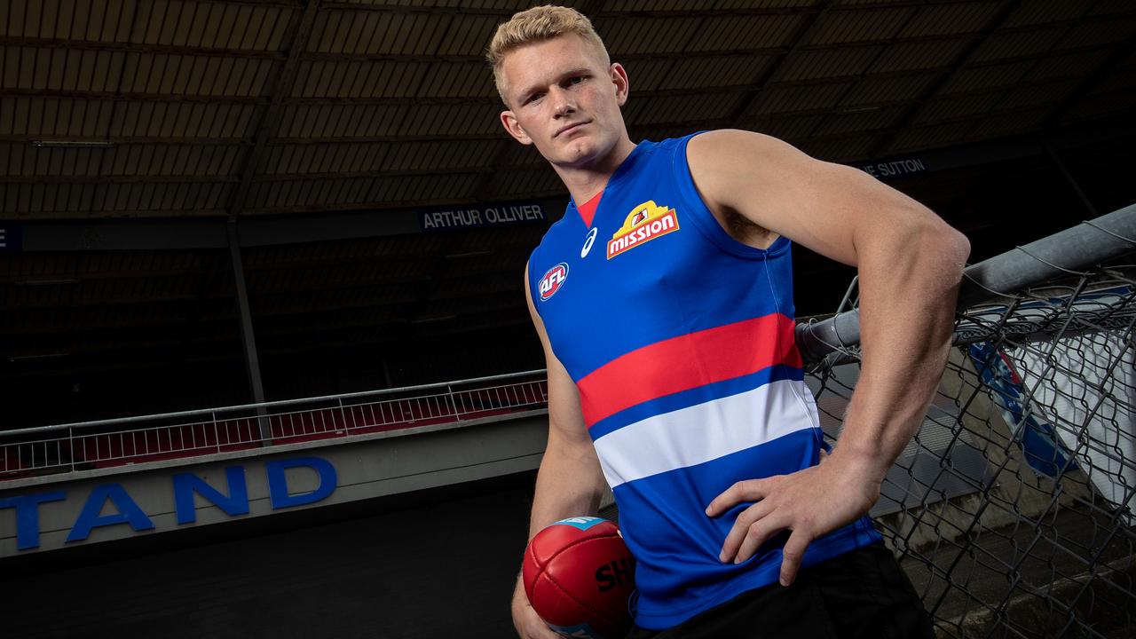 Adam Treloar’s move to Whitten Oval presents De Goey with a chance at more midfield time. Picture: Getty Images