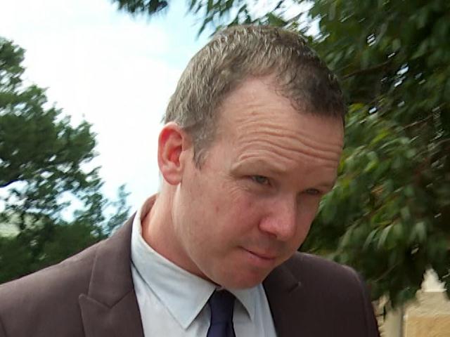 Daniel Houweling leaves Wollongong Local COurt on November 18. ID by Madeline Crittenden