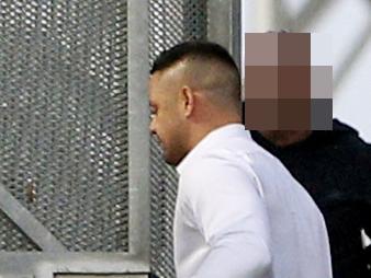 SYDNEY, AUSTRALIA - NewsWire Photos JUNE 12 , 2024:  Left: Jarryd Hayne walks free from the Mary Wade Correctional Centre in Lidcombe after winning his appeal agaisnt a sexual assault conviction.  Picture: NewsWire / John Appleyard