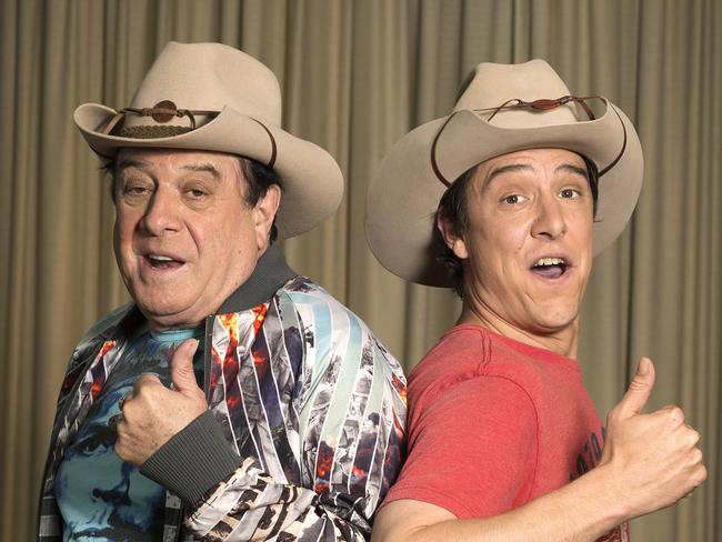 Molly Meldrum and Samuel Johnson for the new Seven mini series and album 'Molly'. Picture. Andrew Tauber