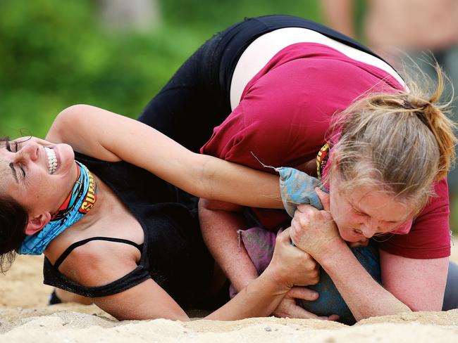 Ayles wasn’t afraid to embrace the game on Survivor.