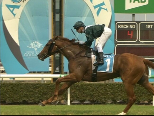 Dante Rosetti win at the Gold Coast. Picture: SUPPLIED