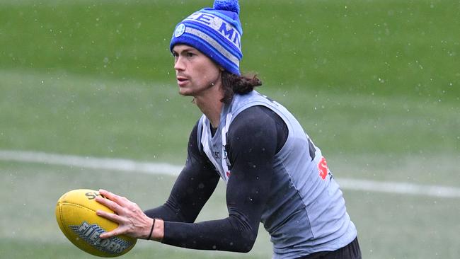 Jasper Pittard returns to the Power side for Jack Hombsch. Picture: AAP Image/David Mariuz