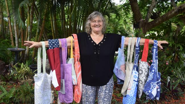 Boomerang Bags Whitsundays co-ordinator Barb Adamson.