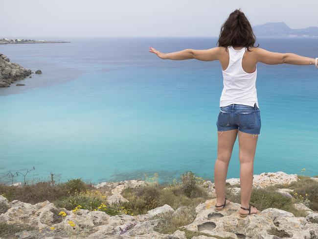 Freedom! Cala Rossa Favignana Sicily