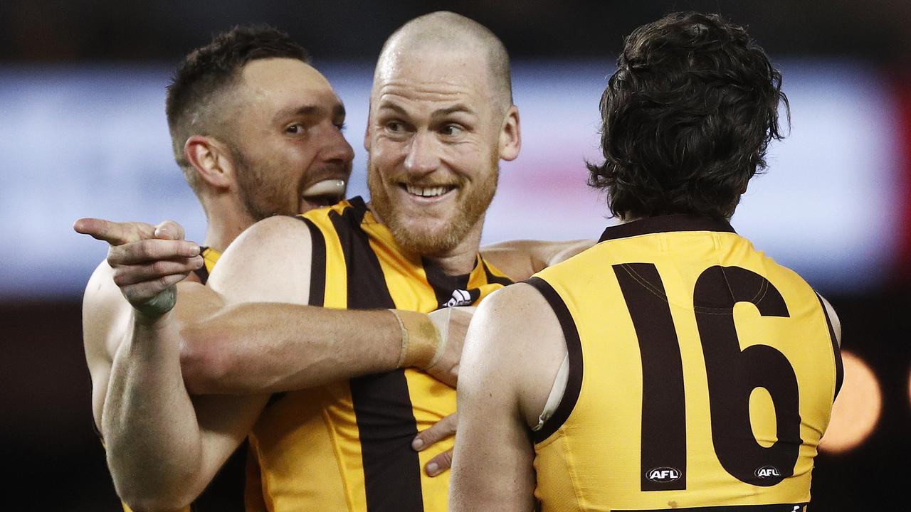 Melbourne is interested in Jarryd Roughead. (AAP Image/Daniel Pockett)