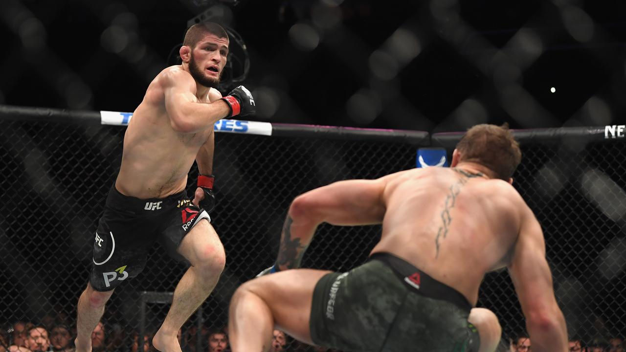 Khabib Nurmagomedov beat Conor McGregor, now he’s out to claim UFC lightweight bragging rights once more. Photo by Harry How