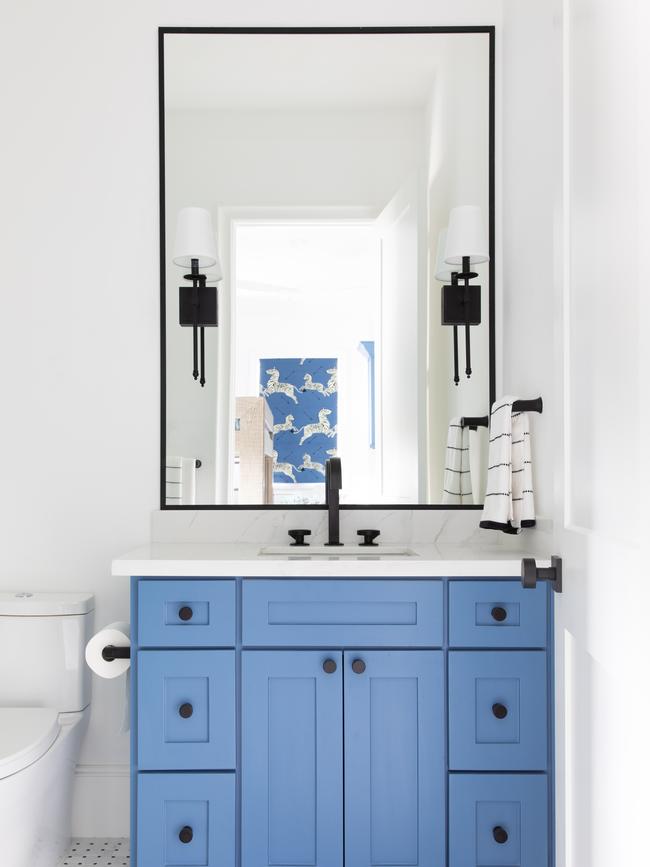 A bathroom interior designed by Mary Patton.