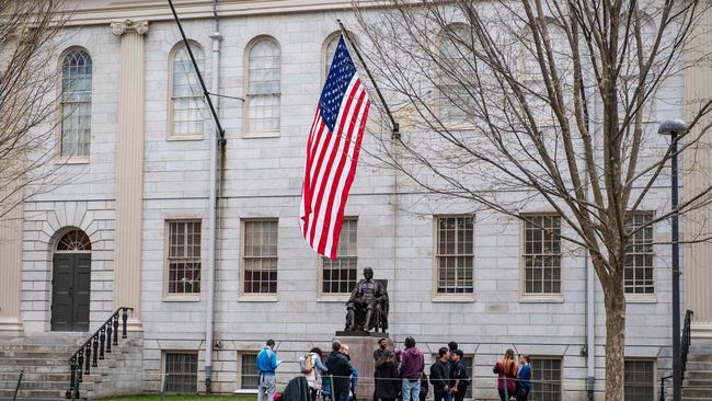 Harvard University campus in Cambridge, Massachusetts. Picture: Joseph Prezioso / AFP