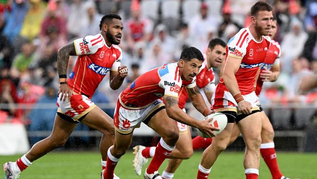 After just two games for the club, the Dolphins are close to extending the contract of star hooker Jeremy Marshall-King. Picture: Getty Images.