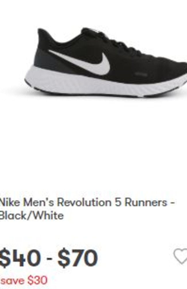 nike revolution 5 big w