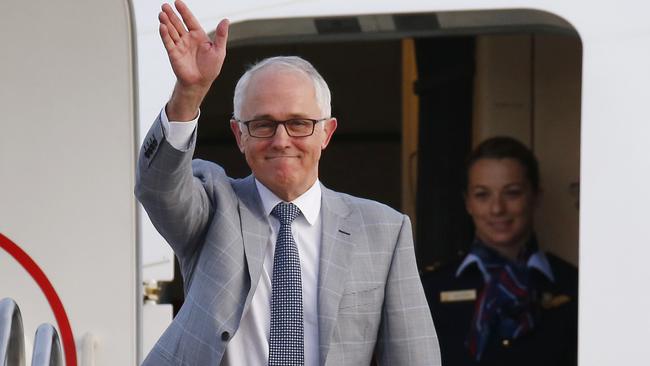 Turnbull has taken a hit in disastrous Newspoll results. Picture: AP