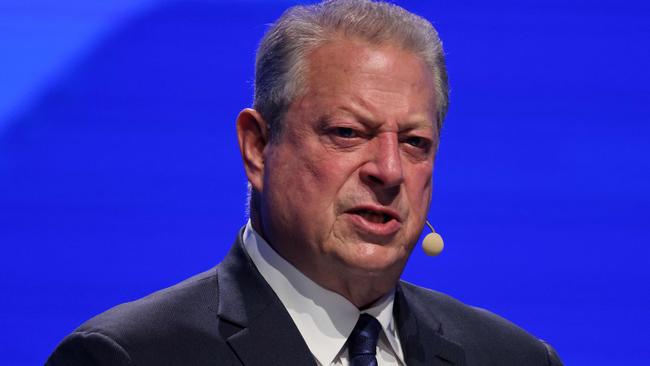 US Vice President Al Gore has long been guilty of making doomsayer climate predictions. Picture: AFP