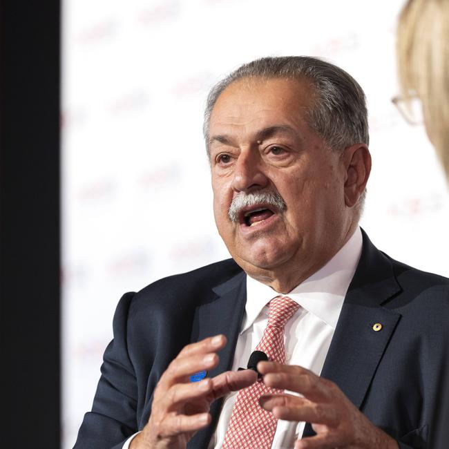 Brisbane 2032 president Andrew Liveris. Picture: Richard Walker