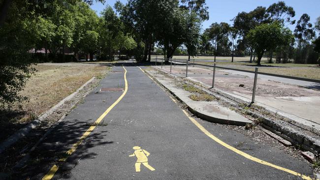 The former Ruthven Primary School site in Reservoir will be transformed into a bushland sanctuary for both play and quiet retreat. Picture: George Salpigtidis