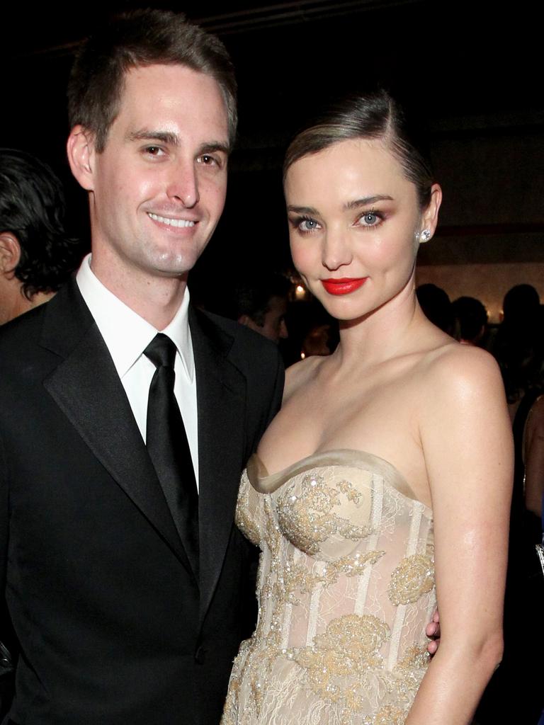 Miranda has since remarried to Evan Spiegel. Picture: Getty