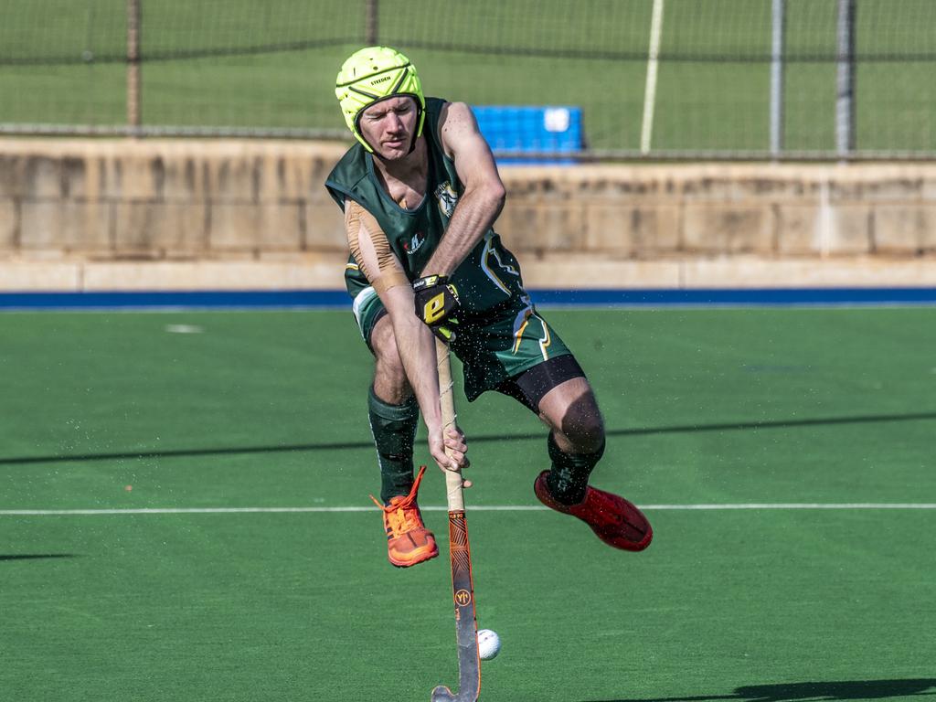 Nathan Smith, Ipswich. Ipswich vs Mackay. Hockey Queensland Championship. Saturday, May 1, 2021. Picture: Nev Madsen.