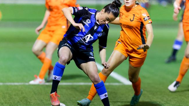 Maria Jose Rojas Pino forms part of Salisbury Inter WNPL’s deadly attack. Picture: Supplied, Adam Butler