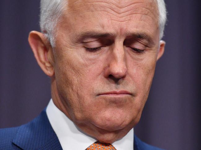 Prime Minister Malcolm Turnbull at a press conference at Parliament House in Canberra, Monday, Jan. 30, 2017. (AAP Image/Mick Tsikas) NO ARCHIVING