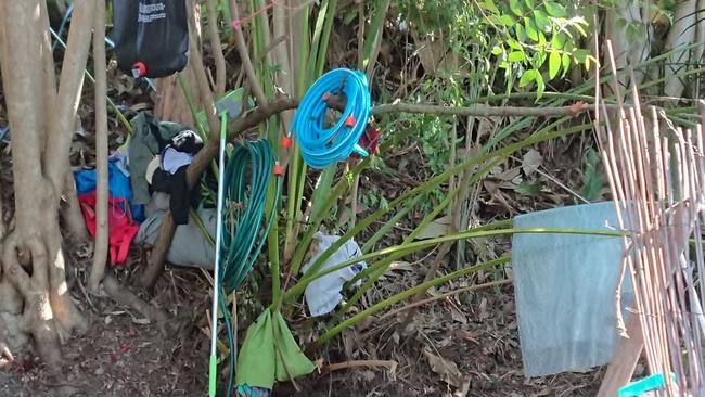 The Southport base for a homeless family on the Gold Coast.