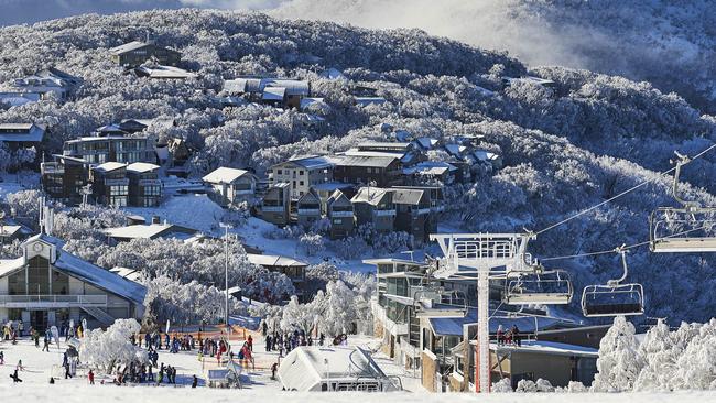 The Mt Buller Village. Picture: Andrew Railton/Mt Buller