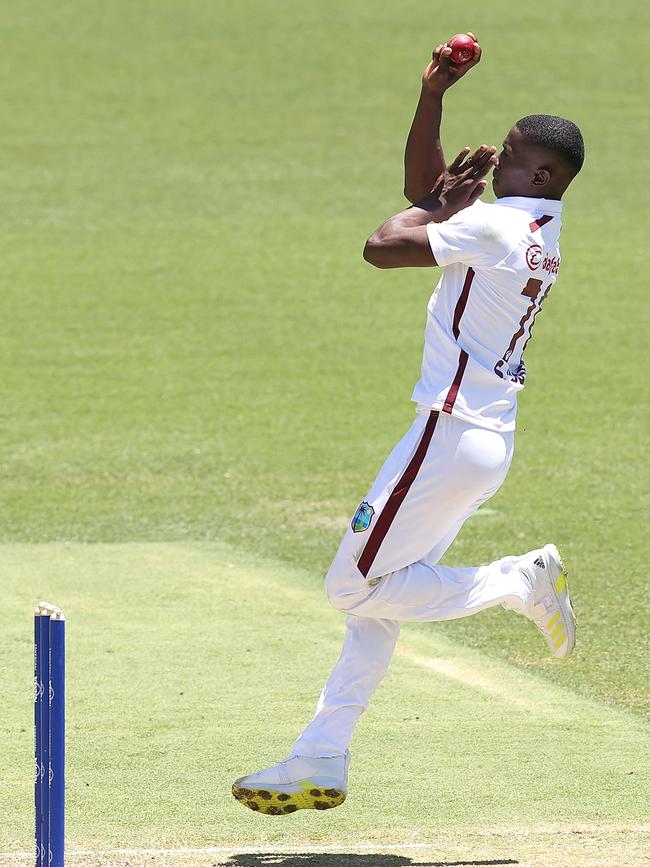 The young West Indian and his remarkable story was one of the highlights of the first Test. Picture: Paul Kane/Getty Images