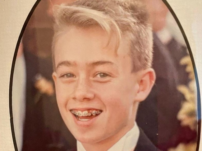 Grant Denyer shared a throwback photo on social media. Picture: Instagram/Grant Denyer