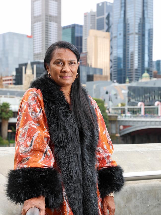 Former Olympian and senator Nova Peris. Picture: Brendan Beckett