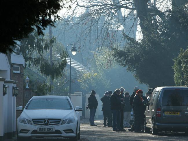 Neighbours of Rolf Harris are reportedly not thrilled the disgraced sex offender is home and several are rushing to sell and move. Picture: Britta Campion