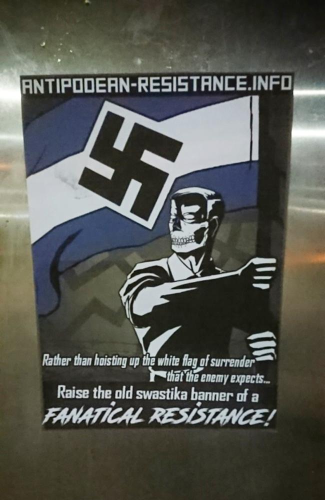 Another Antipodean Resistance poster, which was posted at Charles Sturt University earlier.