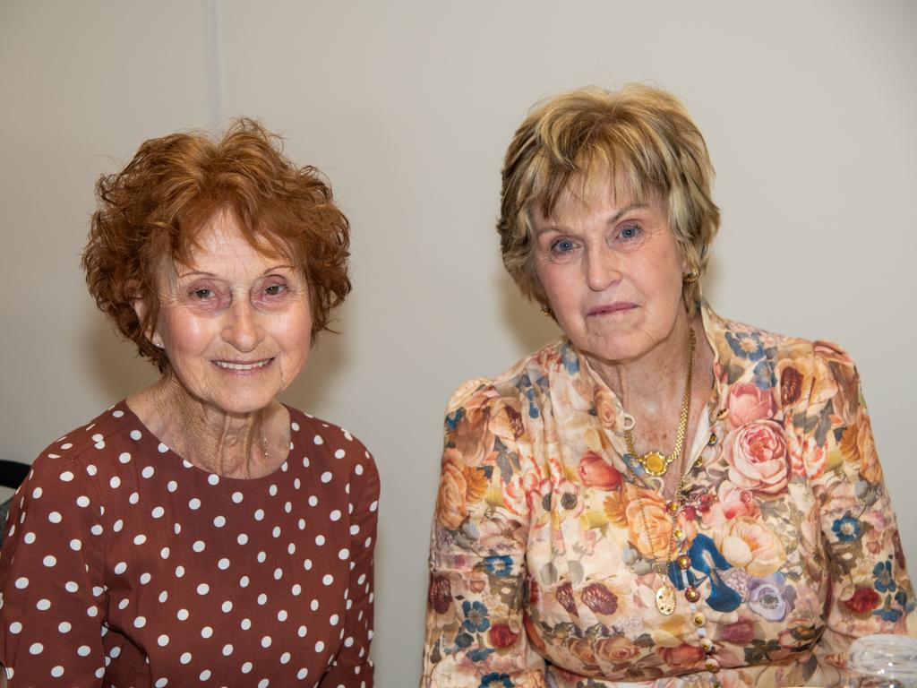 Cheryl Ganzer (left) and Kaye Mahoney. Chronicle Garden Competition, awards presentation at Oaks Toowoomba Hotel.Thursday September 14, 2023